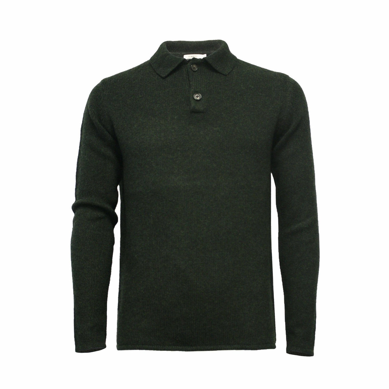 Cashmere Sweater Polo Neck heavy Jersey Mercury - Mervyns