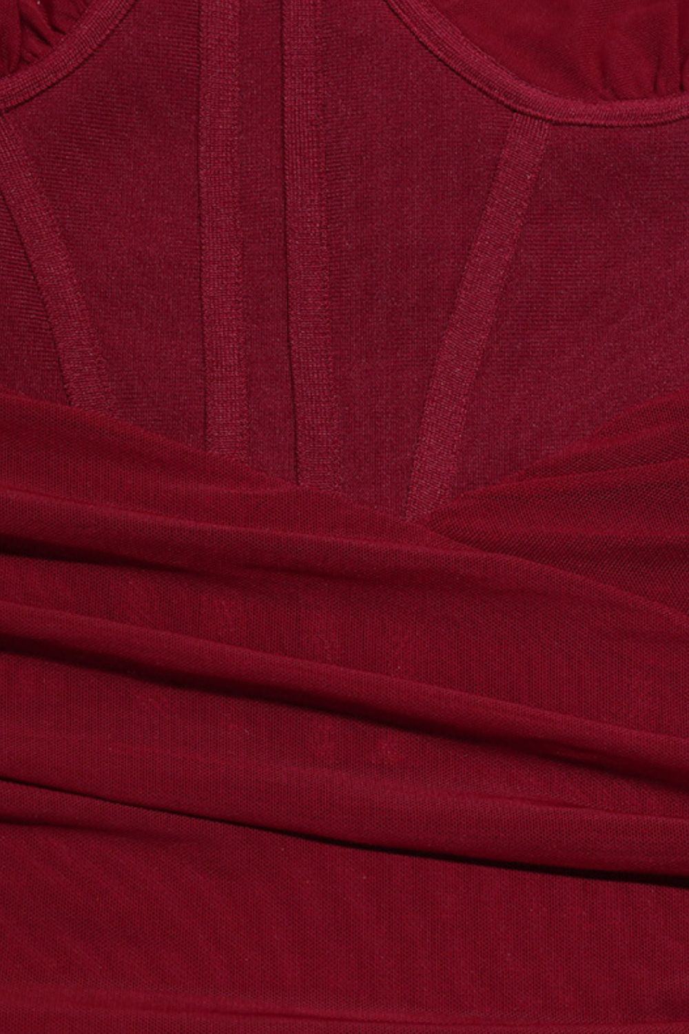 Cutout One-Shoulder Midi Bandage Dress - Mervyns