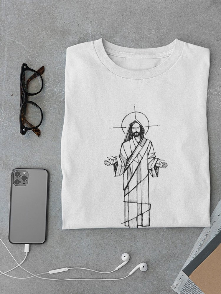 Drawing Of Jesus Christ Tee Men's -Image by Shutterstock - Mervyns