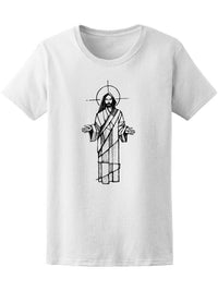 Thumbnail for Drawing Of Jesus Christ Tee Men's -Image by Shutterstock - Mervyns