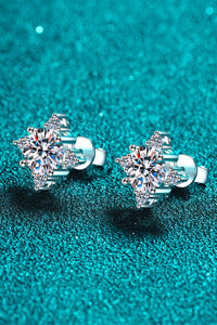 Thumbnail for Four Leaf Clover 2 Carat Moissanite Stud Earrings