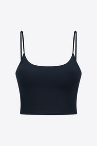 Thumbnail for Feel Like Skin Scoop Neck Sports Cami